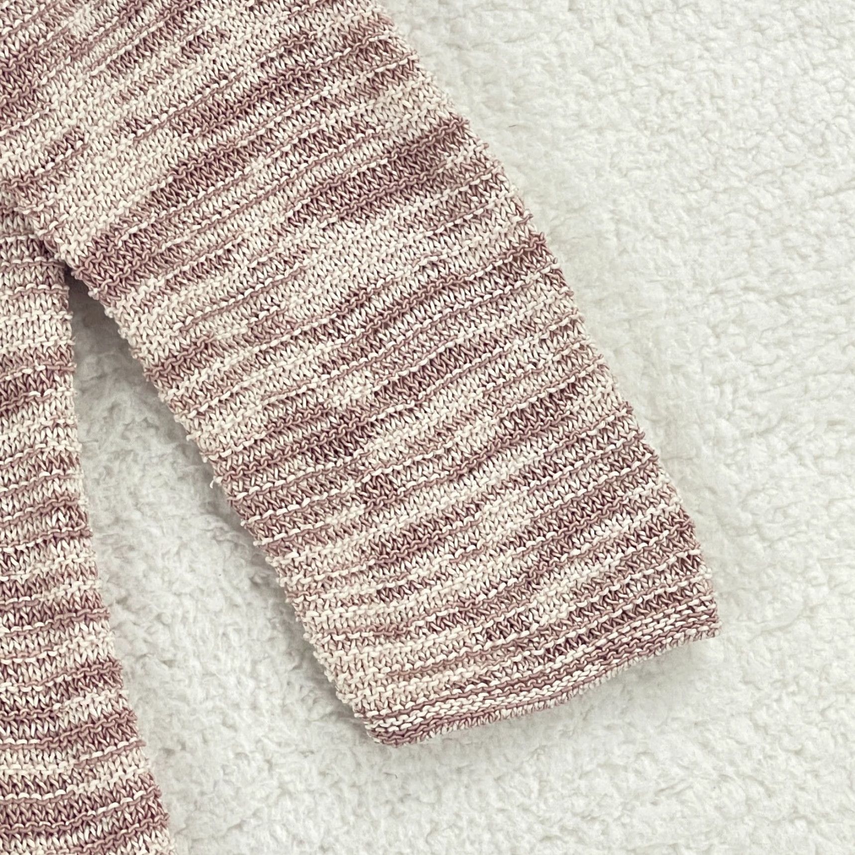 J. Jill J. Jill Pink Knit Boat Neck Sweater Women Large 3/4 Sleeve Pullover Casual Knit Heavyweight Cotton Polyester Knit Pullover Women's Sweater 90s? Size L / US 10 / IT 46 - 5 Thumbnail