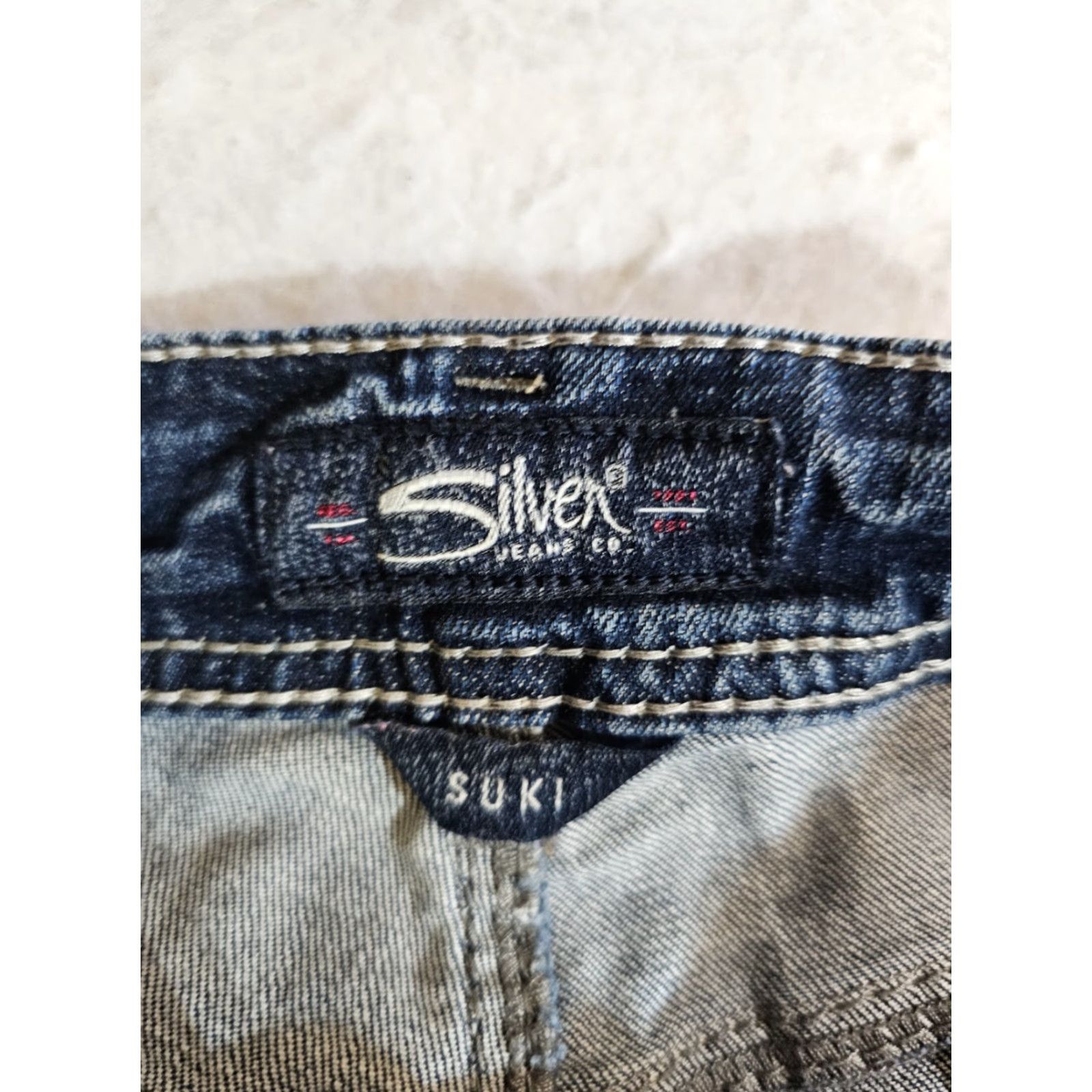 Silver Jeans Co. Silver Jeans Signature Suki Ankle Slim Denim Jeans Women's W30 L27 Light Wash Size 30" / US 8 / IT 44 - 7 Thumbnail