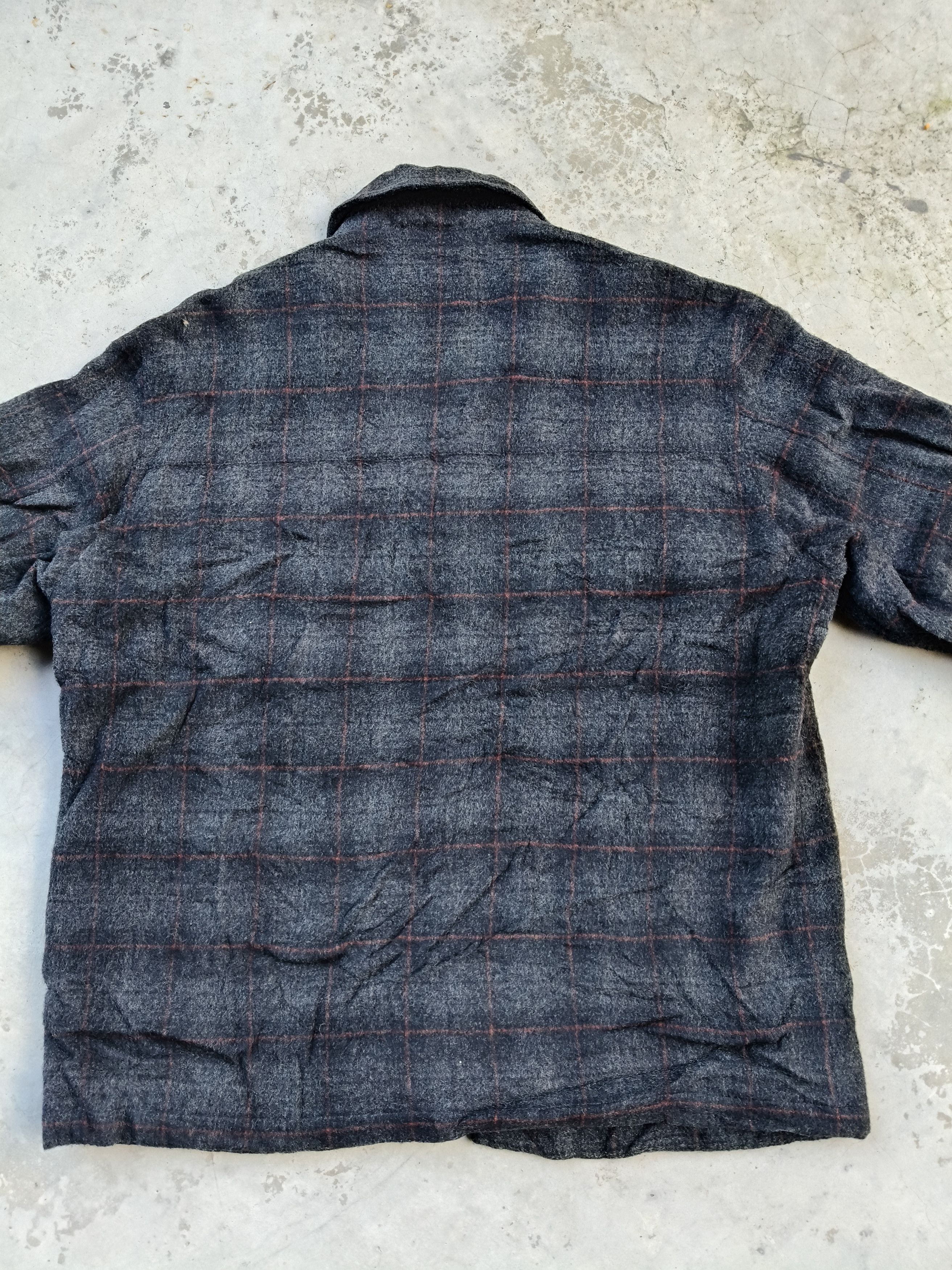 Japanese Brand Vintage Crocodile Wool Button Jacket Size US M / EU 48-50 / 2 - 6 Thumbnail