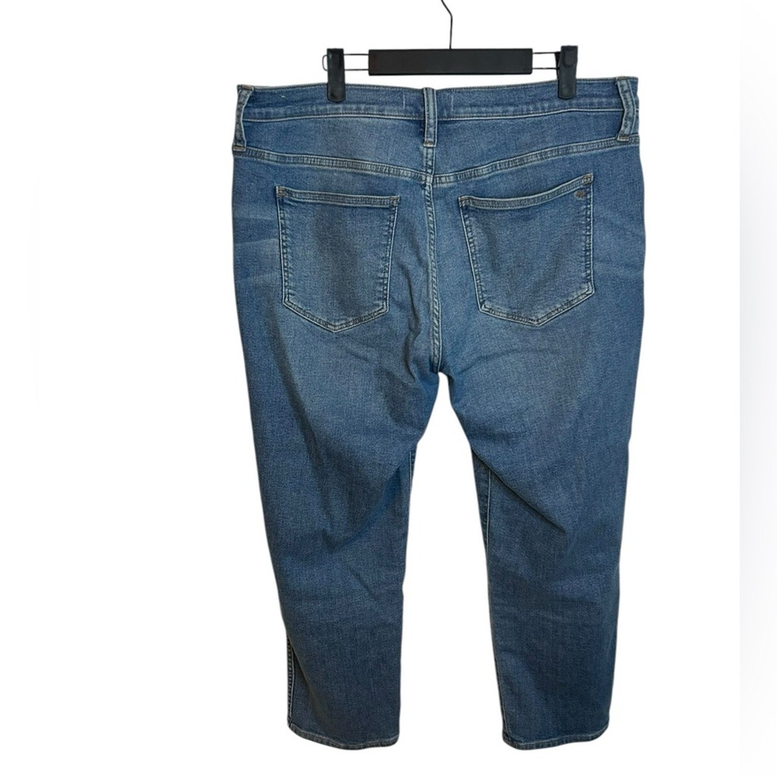 Madewell Madewell Stovepipe Jeans in Euclid Wash Size 32" / US 10 / IT 46 - 2 Thumbnail