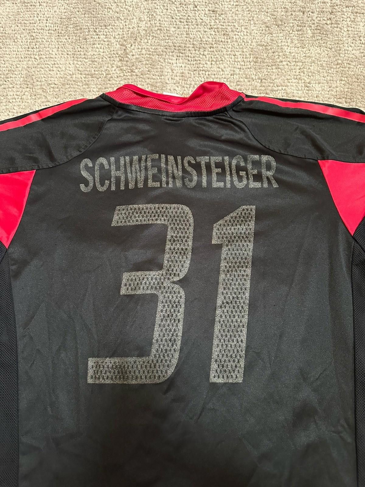 Adidas Bayern Munich 2004/05 Shirt Football Jersey #31 Schweinstei Size US M / EU 48-50 / 2 - 8 Thumbnail