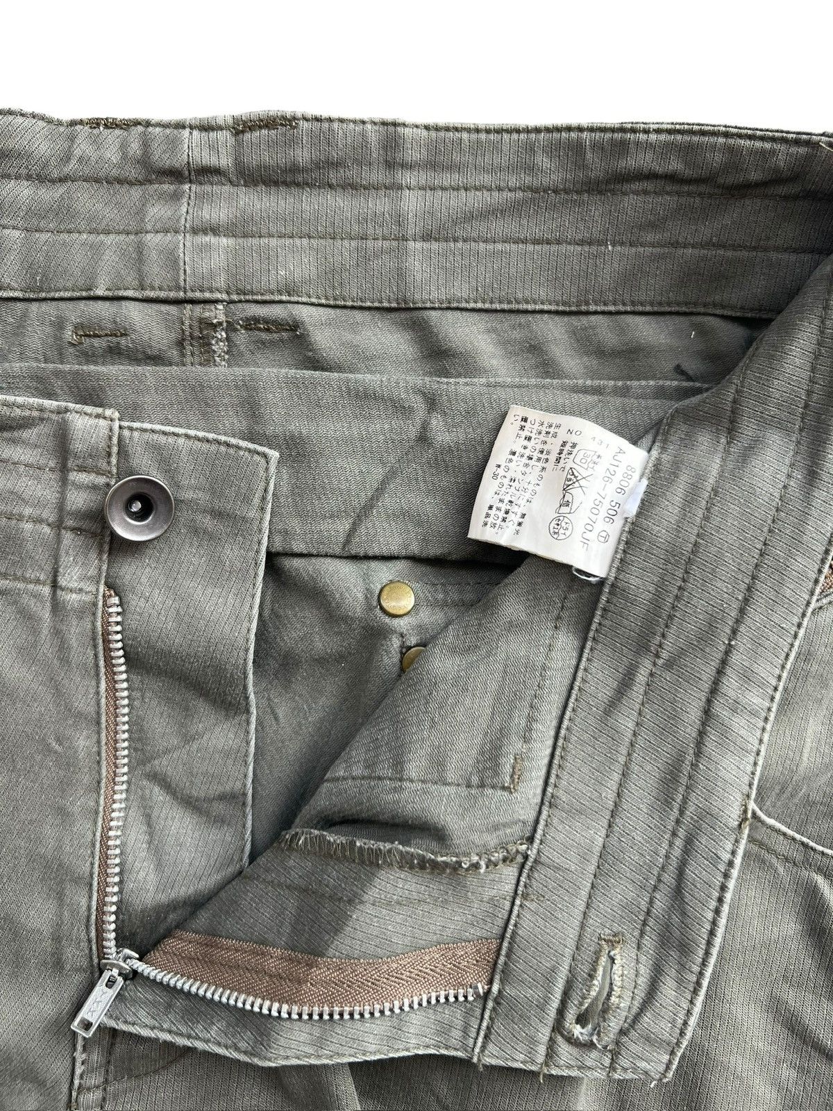 Hysteric Glamour Boycott Multipocket Bondage Green Pants 30x31 Size US 30 / EU 46 - 8 Thumbnail