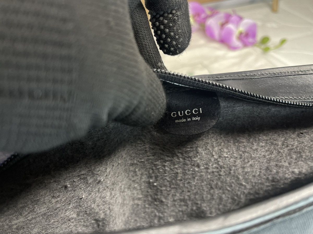 Designer × Gucci × Vintage Gucci Black Toiletry Size ONE SIZE - 5 Thumbnail