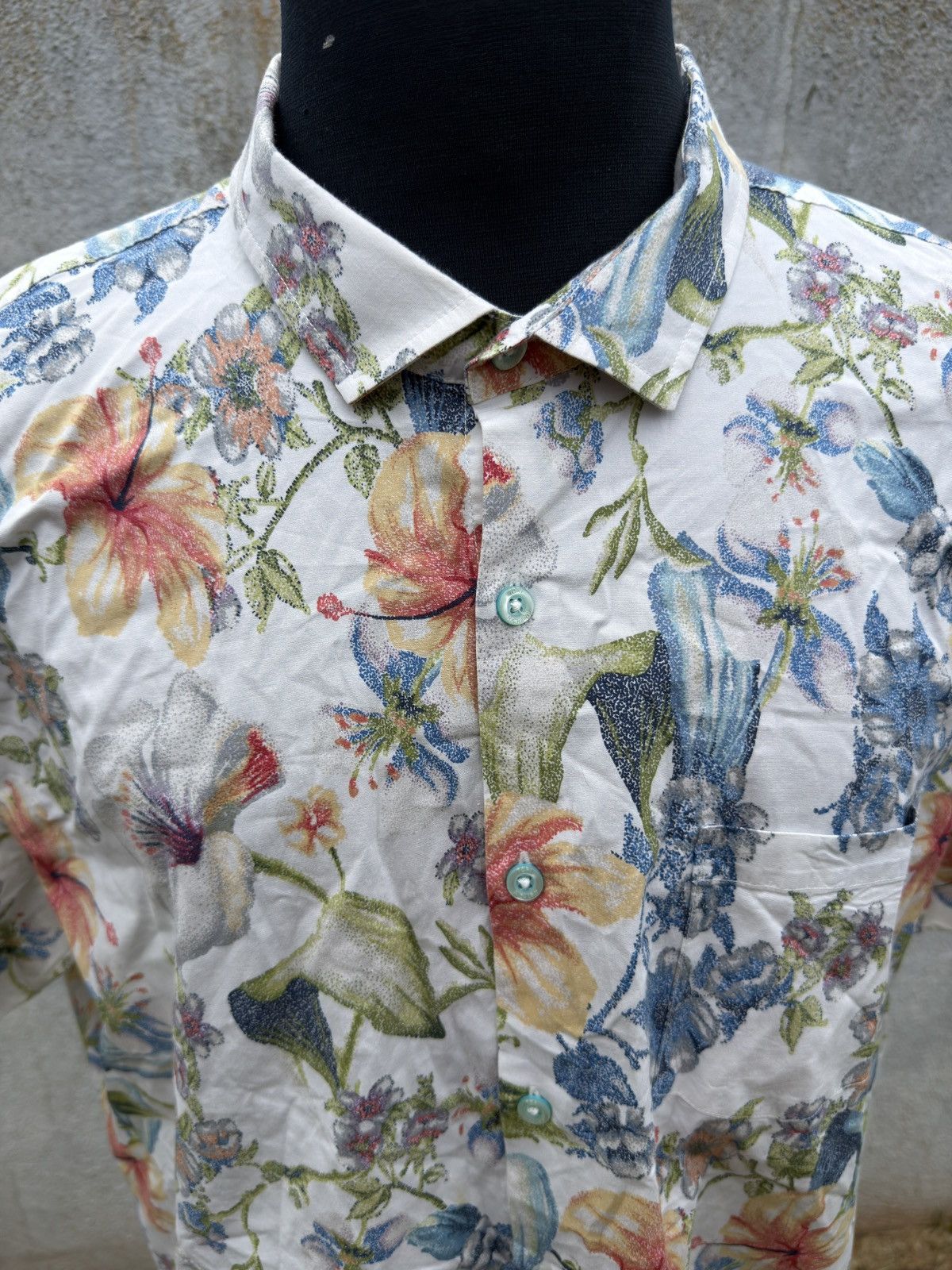 Reyn Spooner Tori Richard Multicolored Hawaiian Shirt Men's 2XL Size US XXL / EU 58 / 5 - 3 Thumbnail