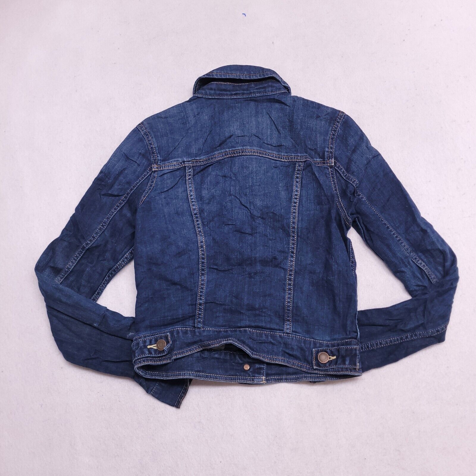 American Eagle Outfitters American Eagle Denim Jacket Womens Size Extra Small XS Blue Size XS / US 0-2 / IT 36-38 - 10 Thumbnail