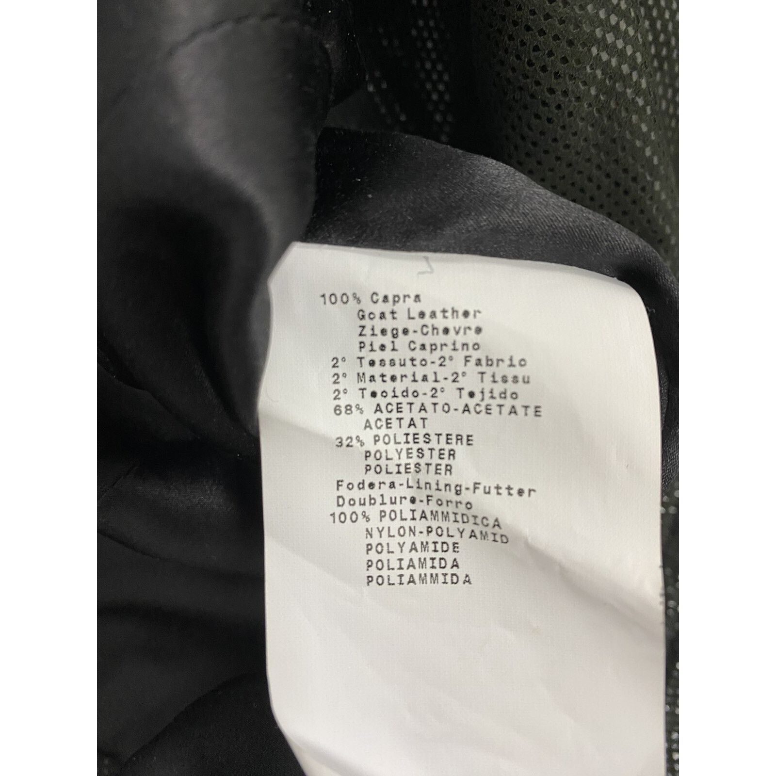 Armani Collezioni ARMANI COLLEZIONI Women Goat Leather Jacket Size 10 A000615 Size US M / EU 48-50 / 2 - 6 Thumbnail