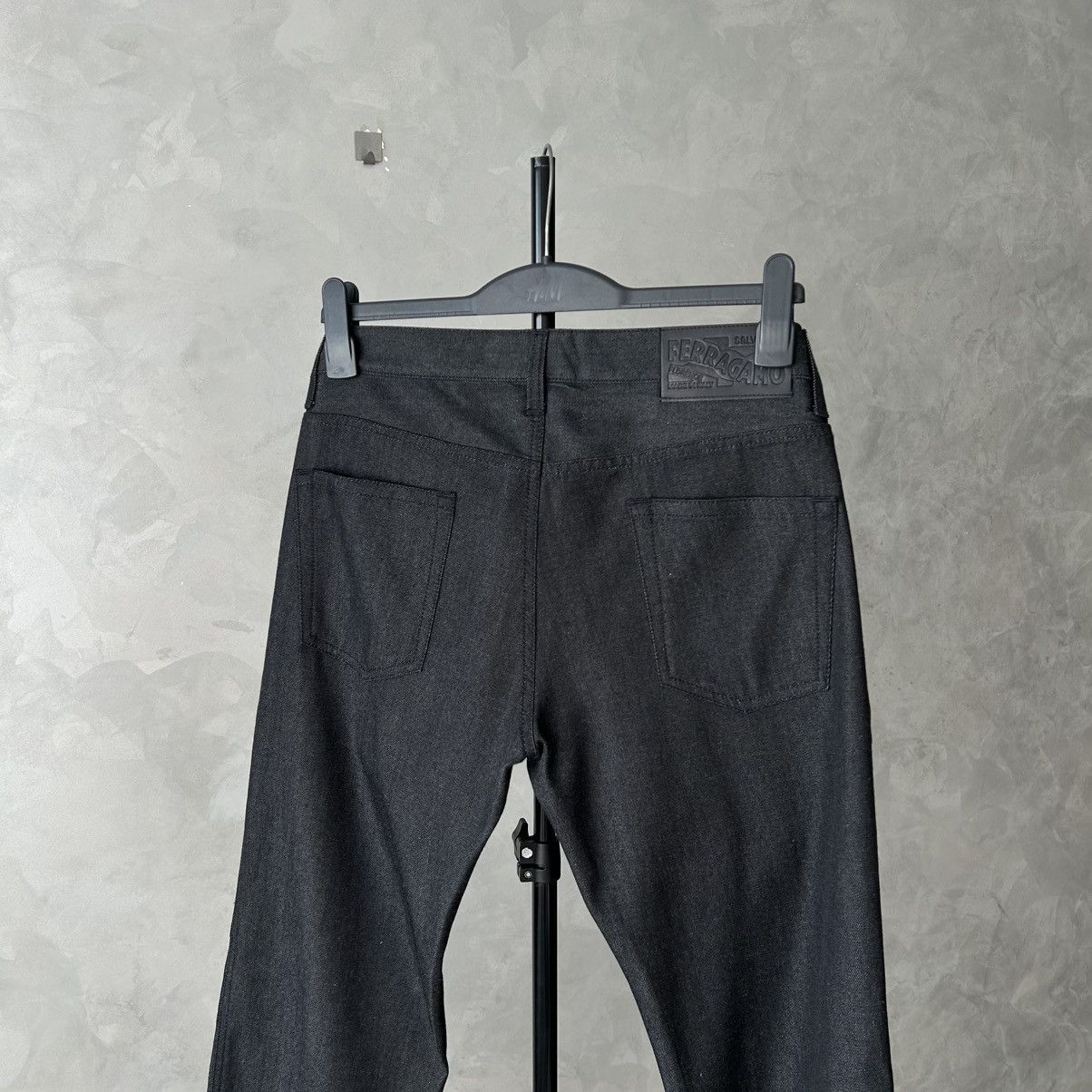 Salvatore Ferragamo Salvatore Ferragamo Tailored Grey Wool Blend Trousers Size US 36 / EU 52 - 1 Thumbnail