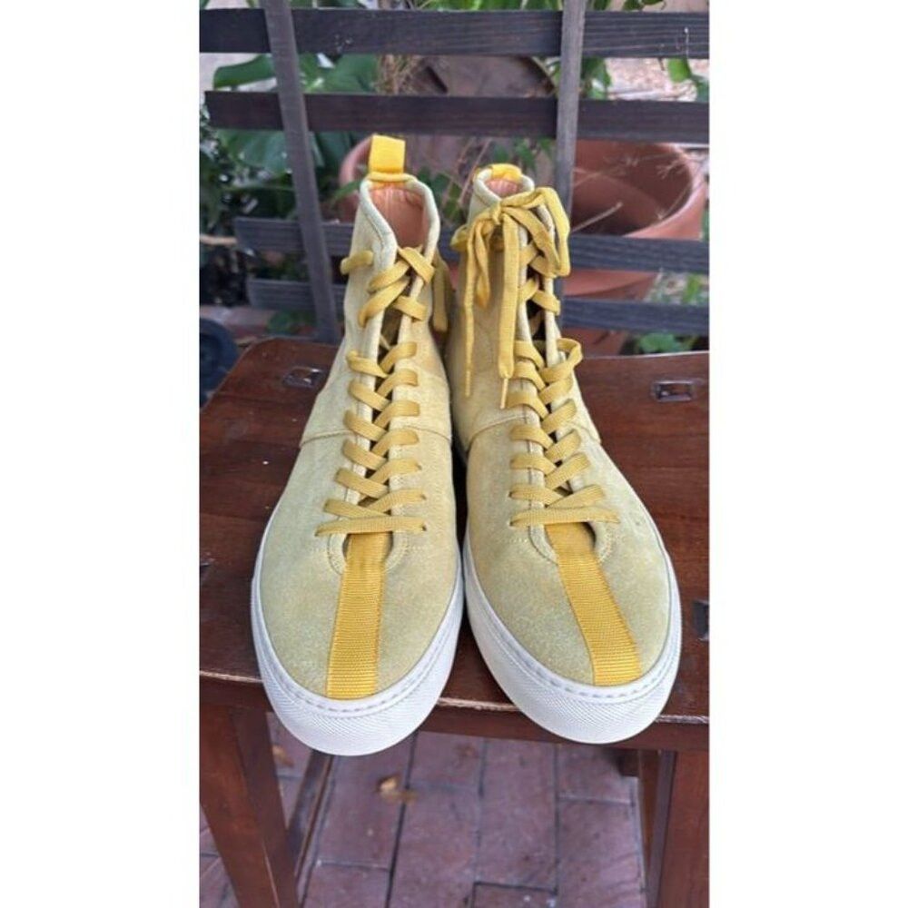Daniel Patrick DANIEL PATRICK Size 44 (11) Men's Mustard High top Shoes De Size US 11 / EU 44 - 3 Thumbnail