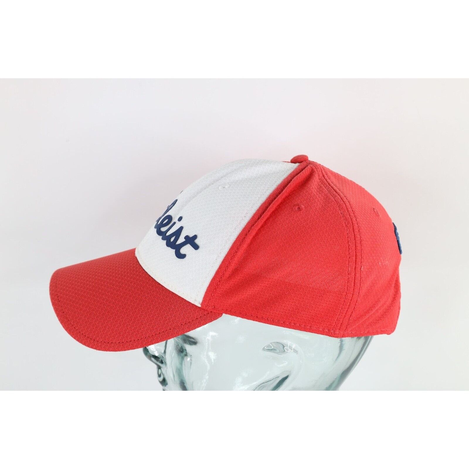 Titleist Titleist Golf Distressed Script Spell Out Color Block Hat Size ONE SIZE - 4 Thumbnail