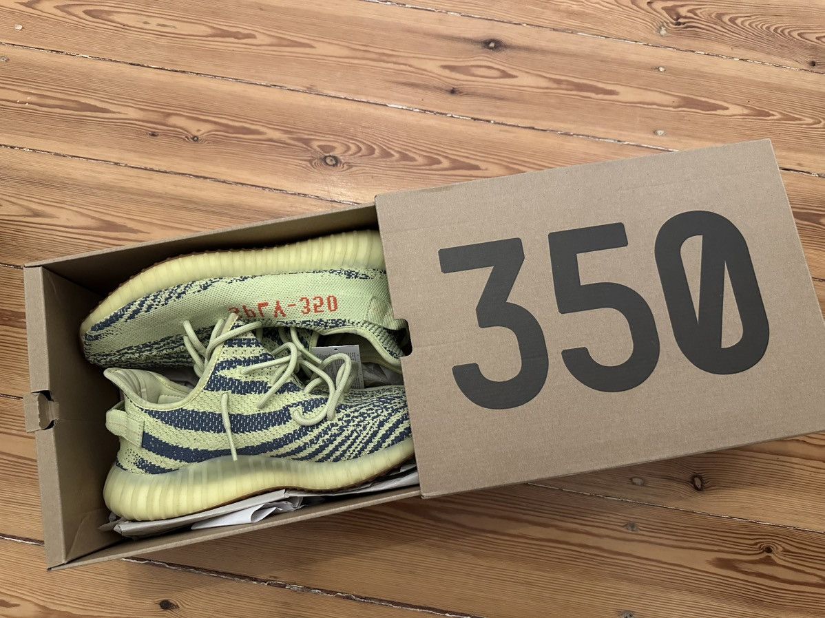 Adidas Adidas Jeezy Boost 350 v2 frozen yellow Size us 10 eu 44 Size US 10 / EU 43 - 18 Thumbnail
