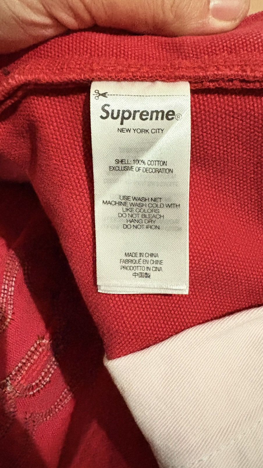 Supreme Supreme canvas old English double knee painter pants Size US 36 / EU 52 - 7 Thumbnail
