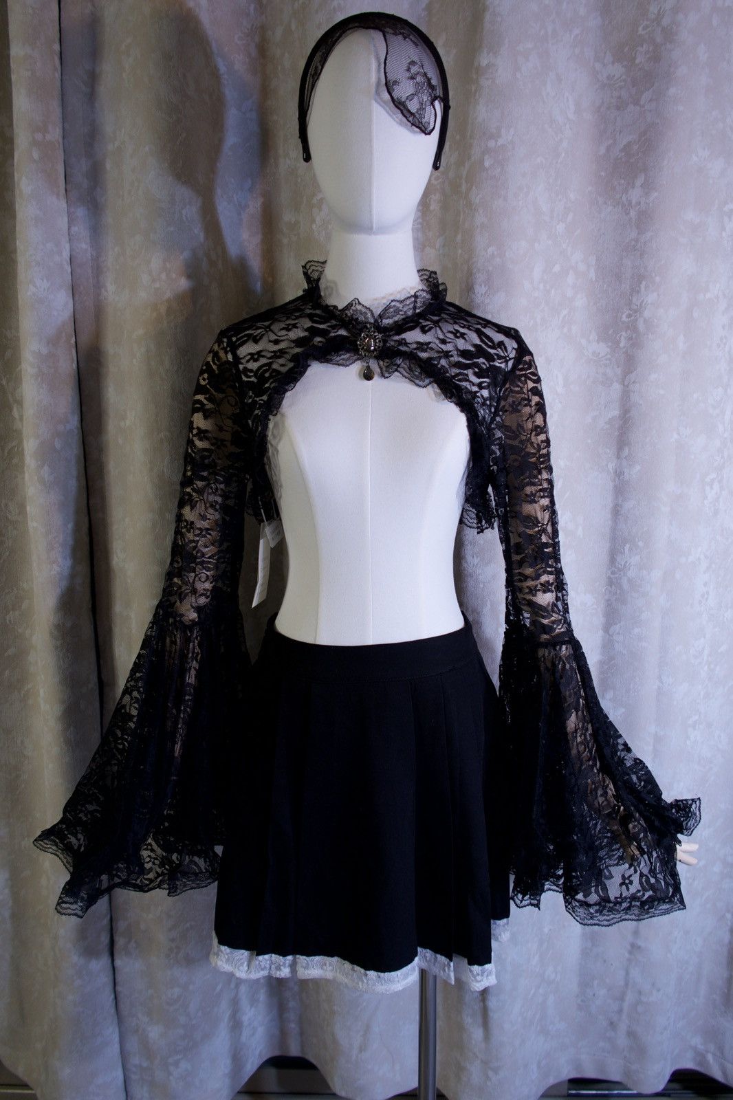 Other Midnight Relic Lace Top Size L / US 10 / IT 46 - 4 Thumbnail