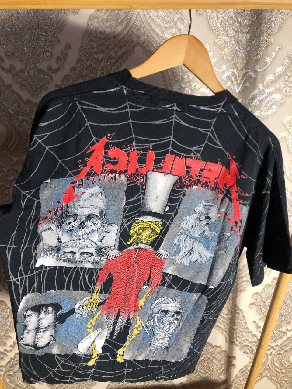 Brockum VERY RARE BROCKUM METALLICA 1992 ROCK T-SHIRT BAND RETRO 90s Size US XL / EU 56 / 4 - 11 Thumbnail