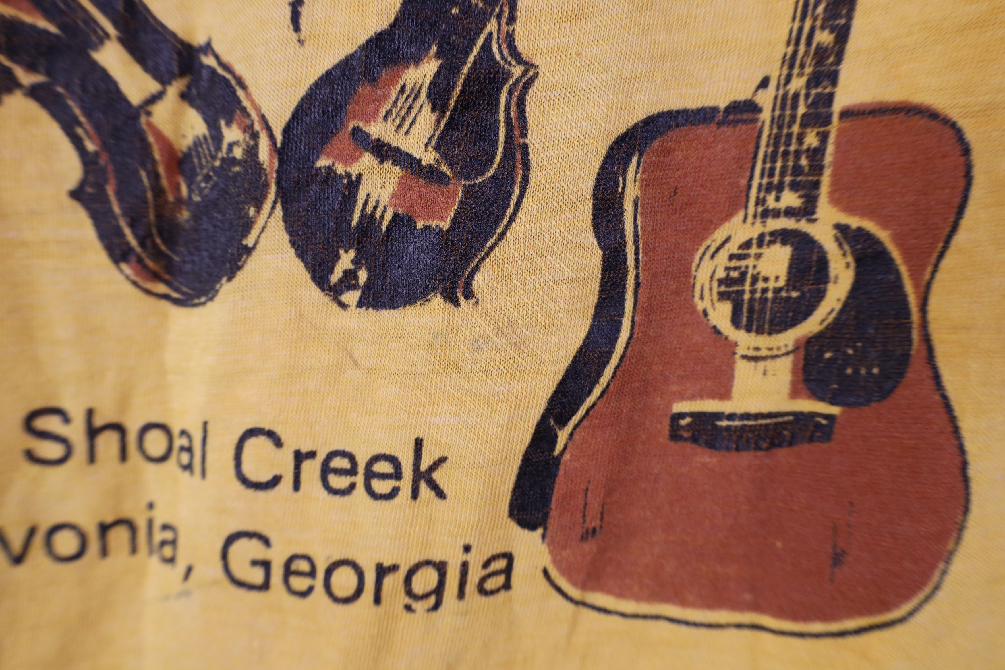Vintage Vintage 70s Thin Shoal Creek Bluegrass Festival T-Shirt USA Size US M / EU 48-50 / 2 - 9 Thumbnail