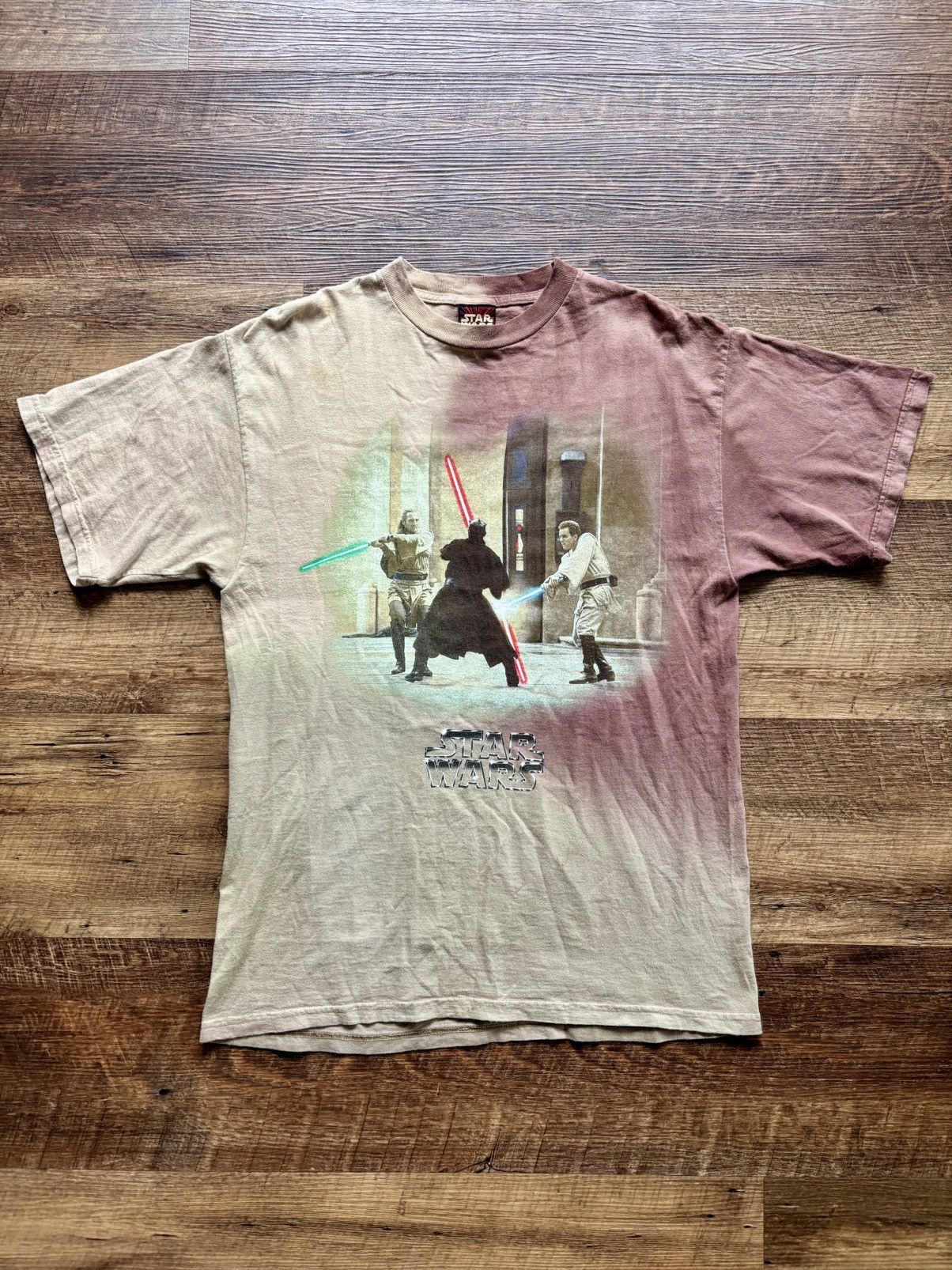Star Wars 1999 vintage Star Wars episode I phantom menace movie promo Size US L / EU 52-54 / 3 - 1 Thumbnail