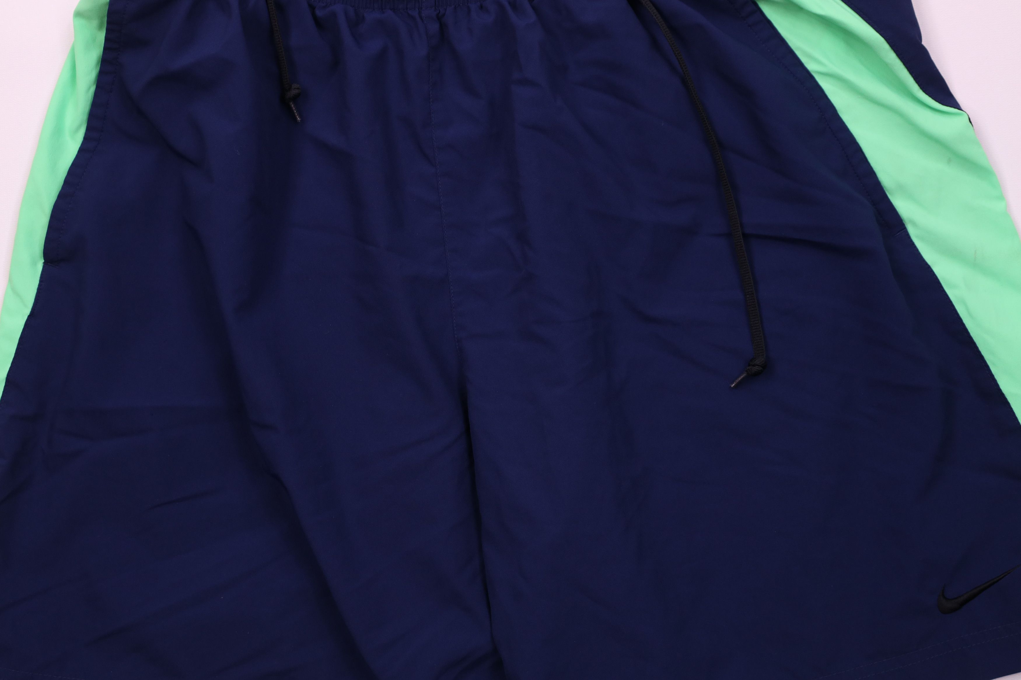 Nike Vintage Y2K Nike Scott Mini Swoosh Above Knee Shorts Blue Size US 38 / EU 54 - 3 Thumbnail