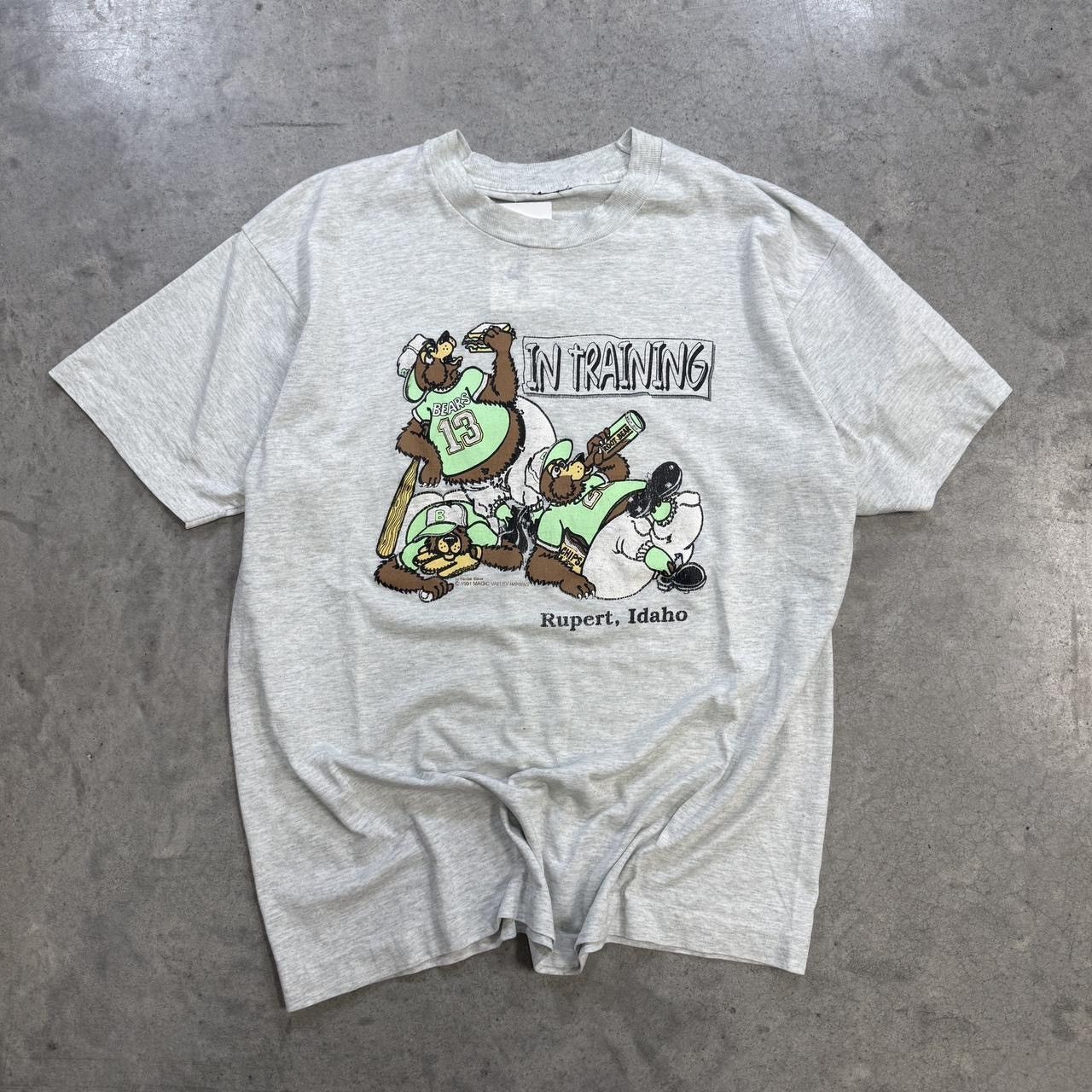 Other Vintage in training bear comedy tee shirt Size US M / EU 48-50 / 2 - 1 Thumbnail