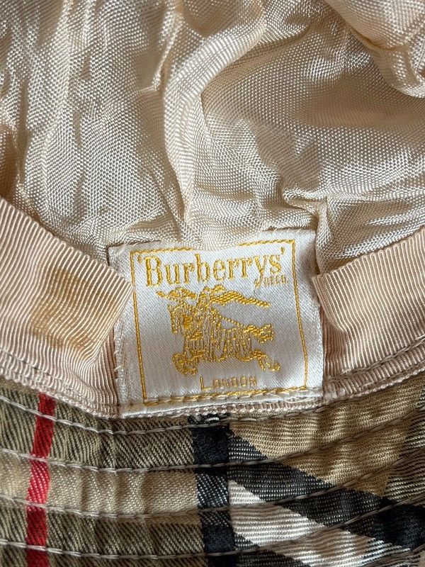 Burberry Burberry’s 1990s Bucket Hat Sz XS Women’s Size ONE SIZE - 5 Thumbnail