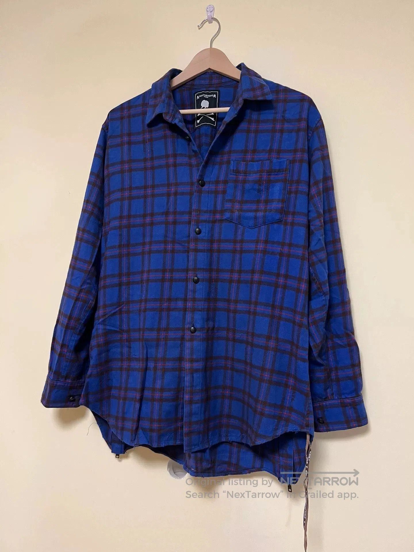 Mastermind Japan Mastermind Japan Plaid Double Zip Shirt. Size US S / EU 44-46 / 1 - 3 Thumbnail