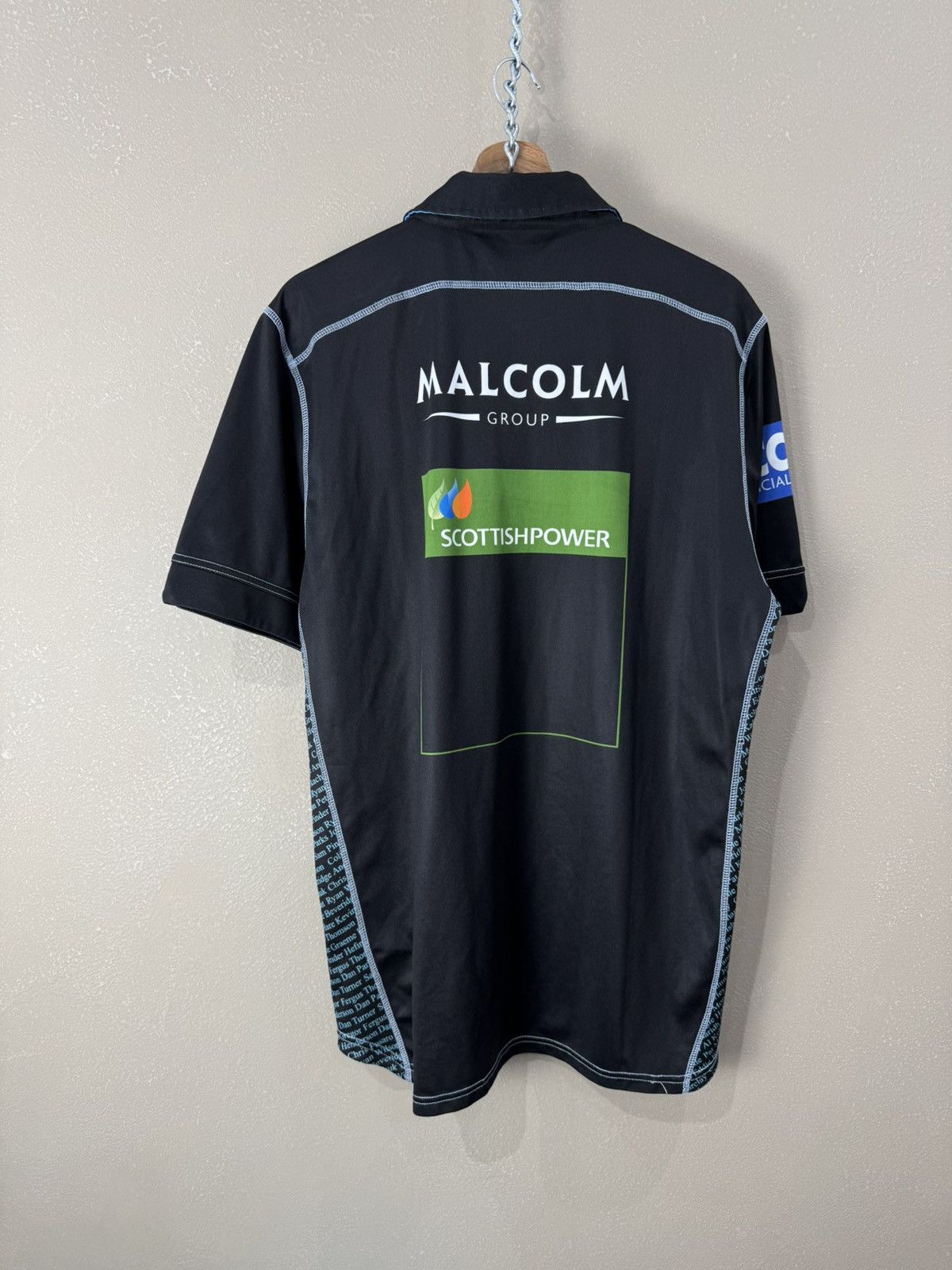 Macron Vintage Scotland Warriors Glascow Rugby Jersey Size US XXL / EU 58 / 5 - 2 Thumbnail