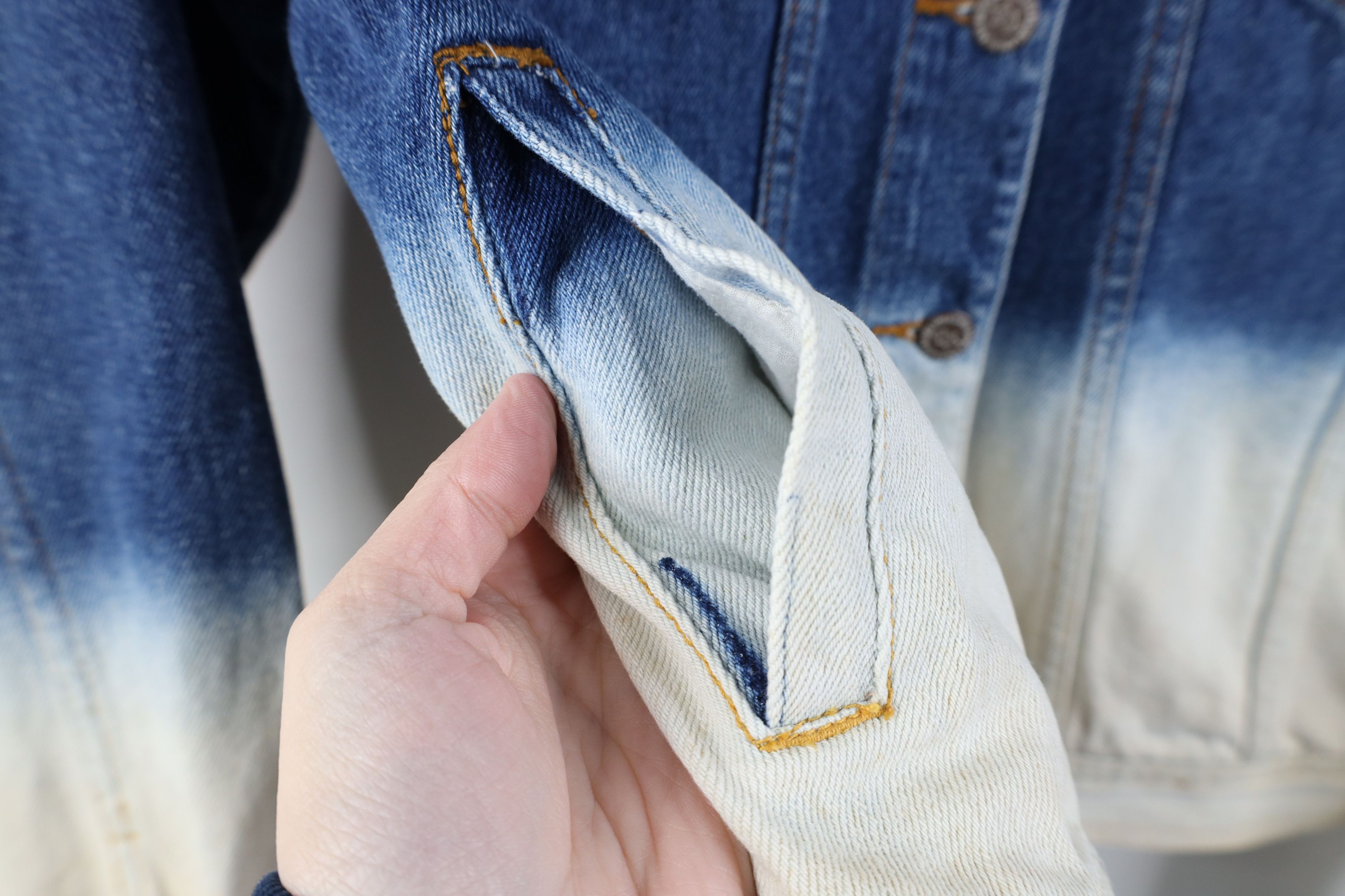 Vintage Vintage 90s Y2K Streetwear Babydoll Denim Trucker Jacket Size M / US 6-8 / IT 42-44 - 6 Thumbnail