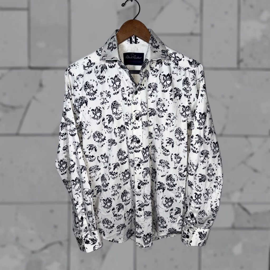 Robert Graham Robert Graham Skull Print Shirt Mens XS Modern Americana Size US XS / EU 42 / 0 - 1 Thumbnail