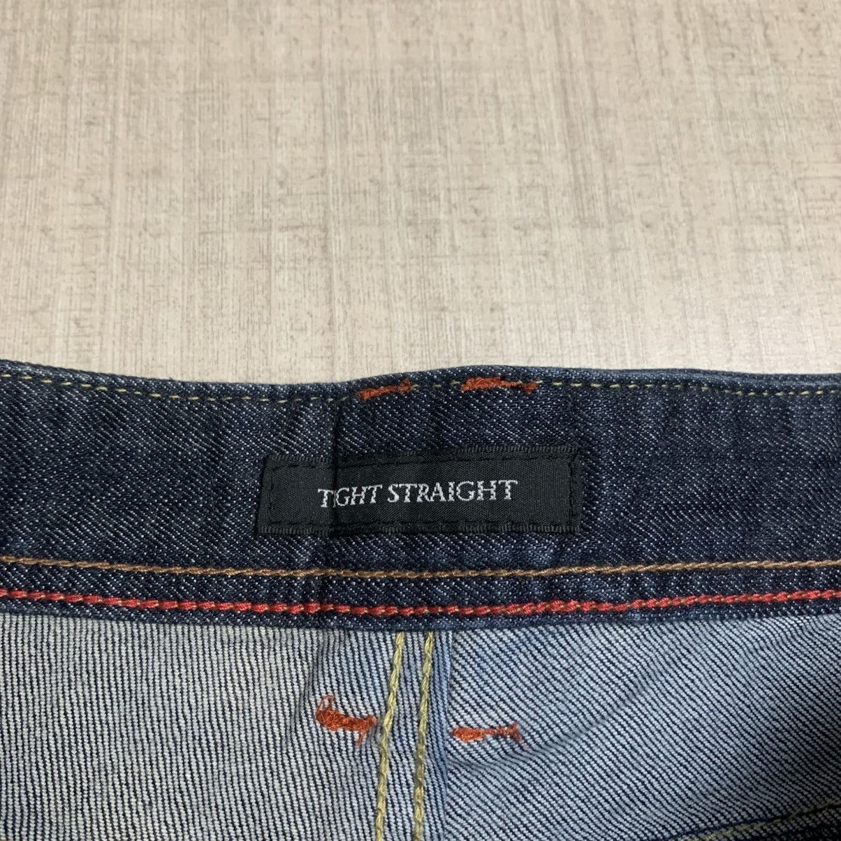 Japanese Brand japanese size 67x72 tight straigh washed denim jean Size US 28 / EU 44 - 7 Thumbnail