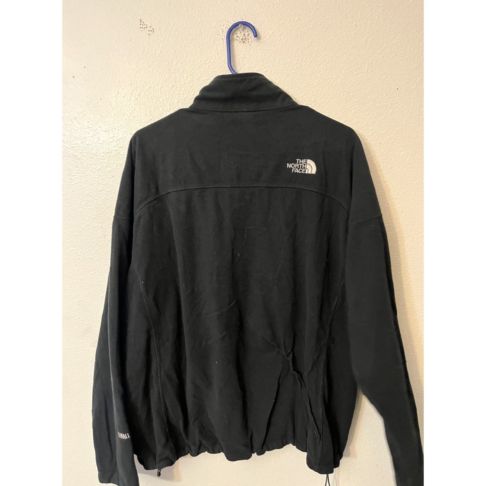 The North Face The North Face Windwall Fleece Jacket XL Black Outdoorsy Gorp Full Zip Pockets Men Windbreaker Zip Pockets Jacket Size US XL / EU 56 / 4 - 3 Thumbnail