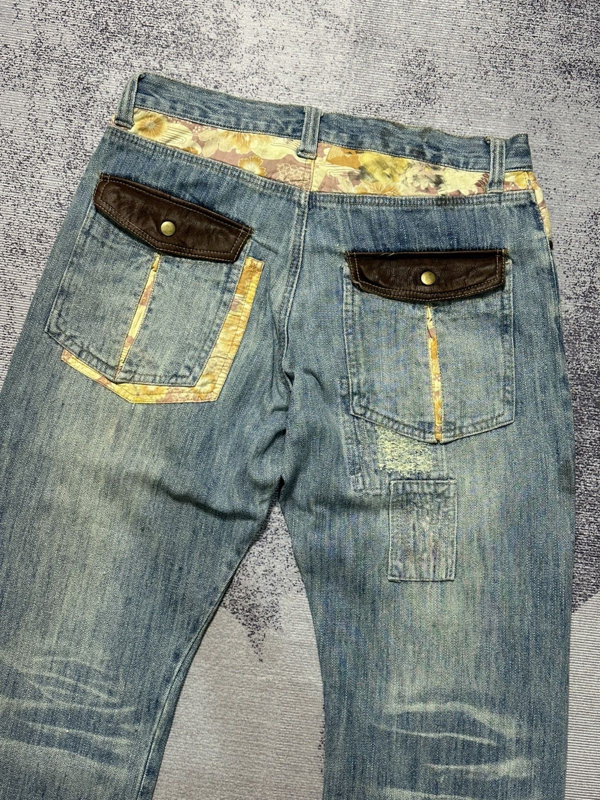Kapital Vintage Kapital Patchwork Denim Japanese Brand Size US 32 / EU 48 - 14 Thumbnail