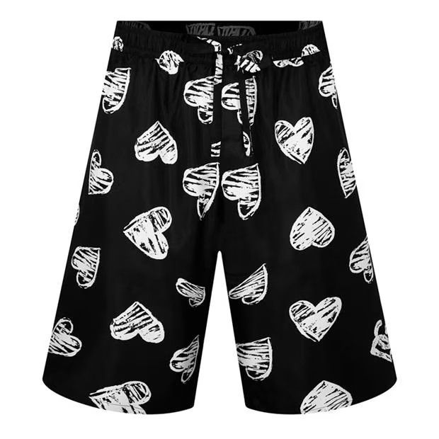 image of Dolce Gabbana O1G2R1Mq0324 Shorts In Black & White in Black/White, Men's (Size 34)