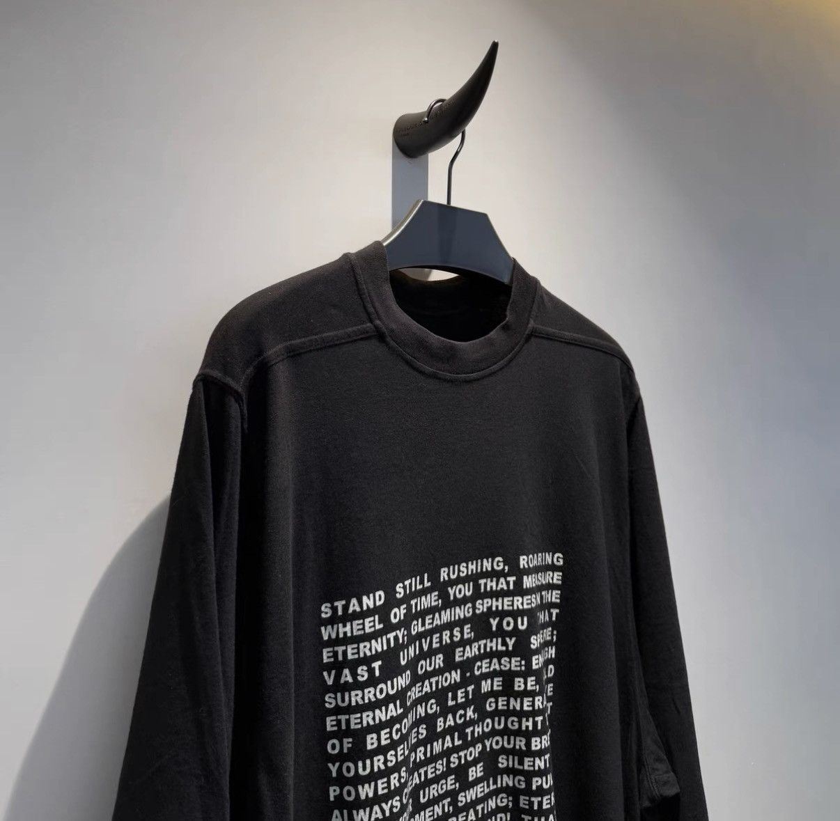 Rick Owens Rick Owens DRKSHDW "Barrage" Graphic Short Sleeve T-Shirt Size US M / EU 48-50 / 2 - 3 Thumbnail