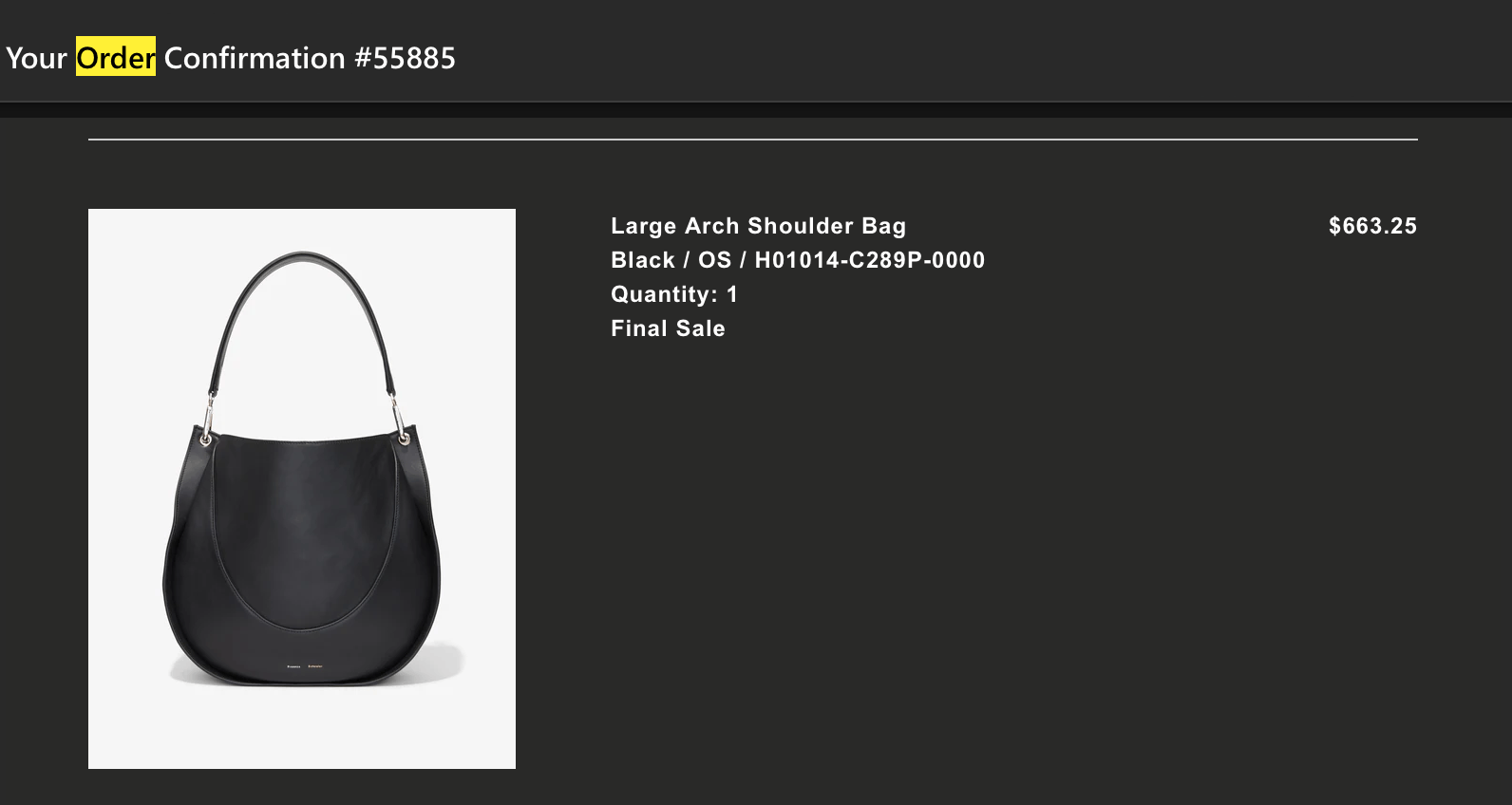 Proenza Schouler Proenza Schouler Large Arch Bag Size ONE SIZE - 12 Thumbnail