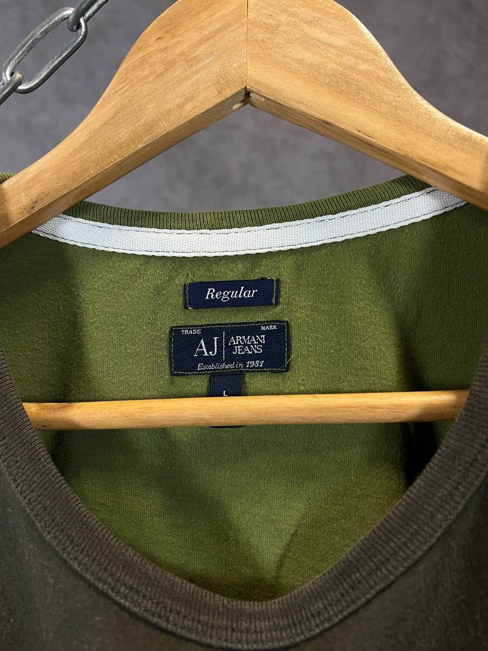 Armani × Designer × Vintage Armani Jeans designer vintage big logo tee Size US M / EU 48-50 / 2 - 6 Thumbnail