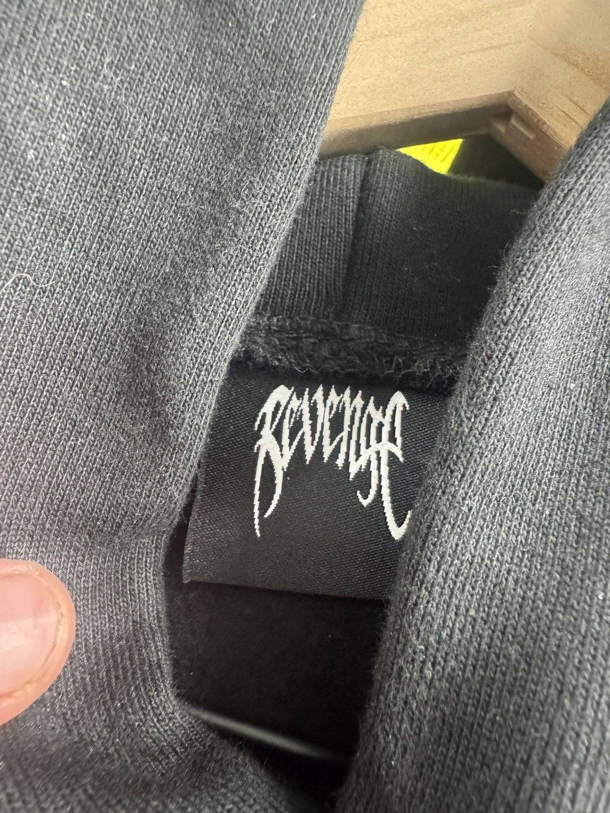 Revenge Revenge Smoke Lightning Hoodie Black Size US XL / EU 56 / 4 - 4 Thumbnail