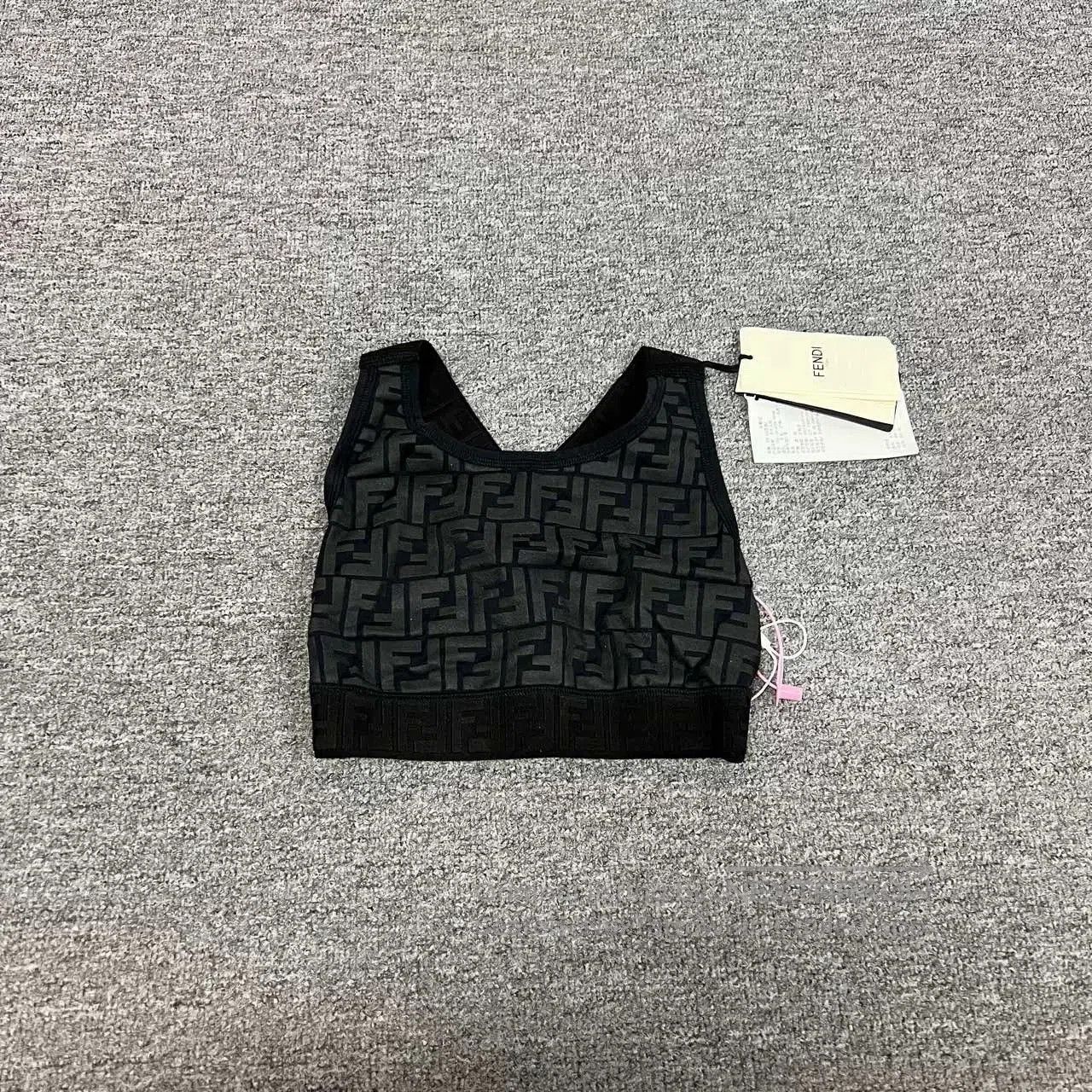 Fendi Fendi Women's Monogram Cross Tank. Size XS / US 0-2 / IT 36-38 - 1 Thumbnail