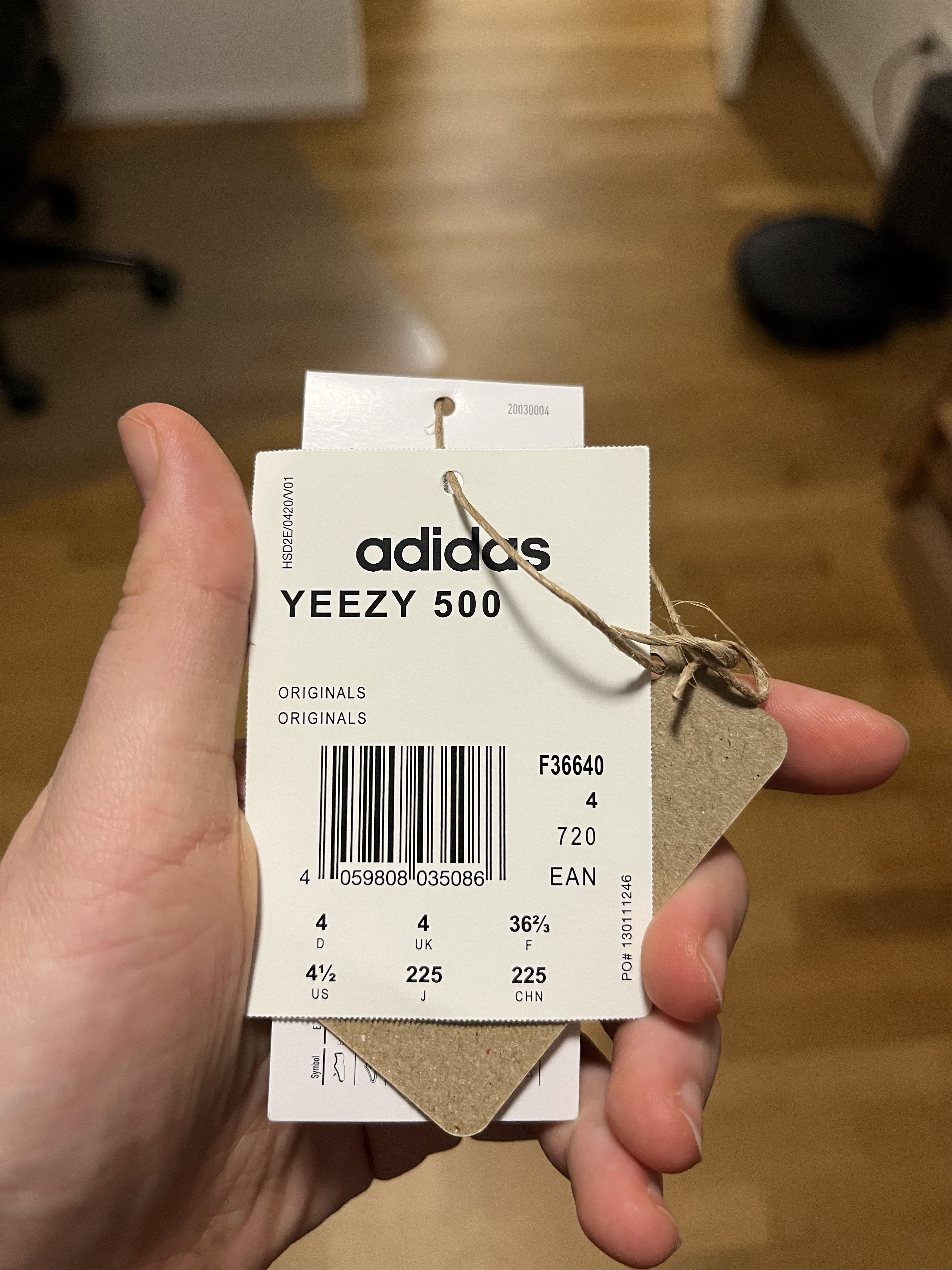 Adidas × Kanye West adidas YEEZY 500 utility black Size US 6.5 / IT 36.5 - 7 Thumbnail