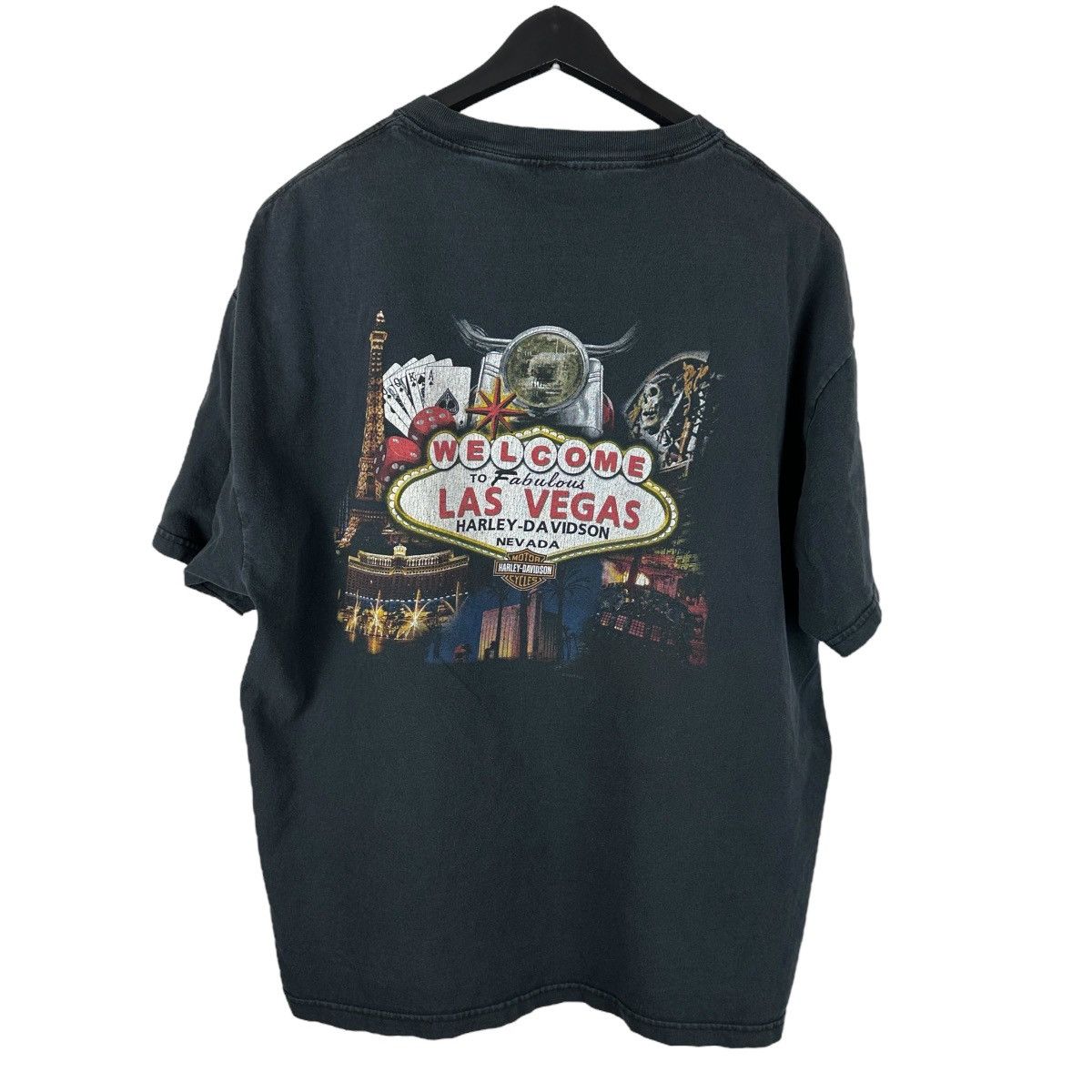Harley Davidson × Vintage Vintage Y2K Harley Davidson Nevada Bike Shirt Size US XL / EU 56 / 4 - 2 Thumbnail