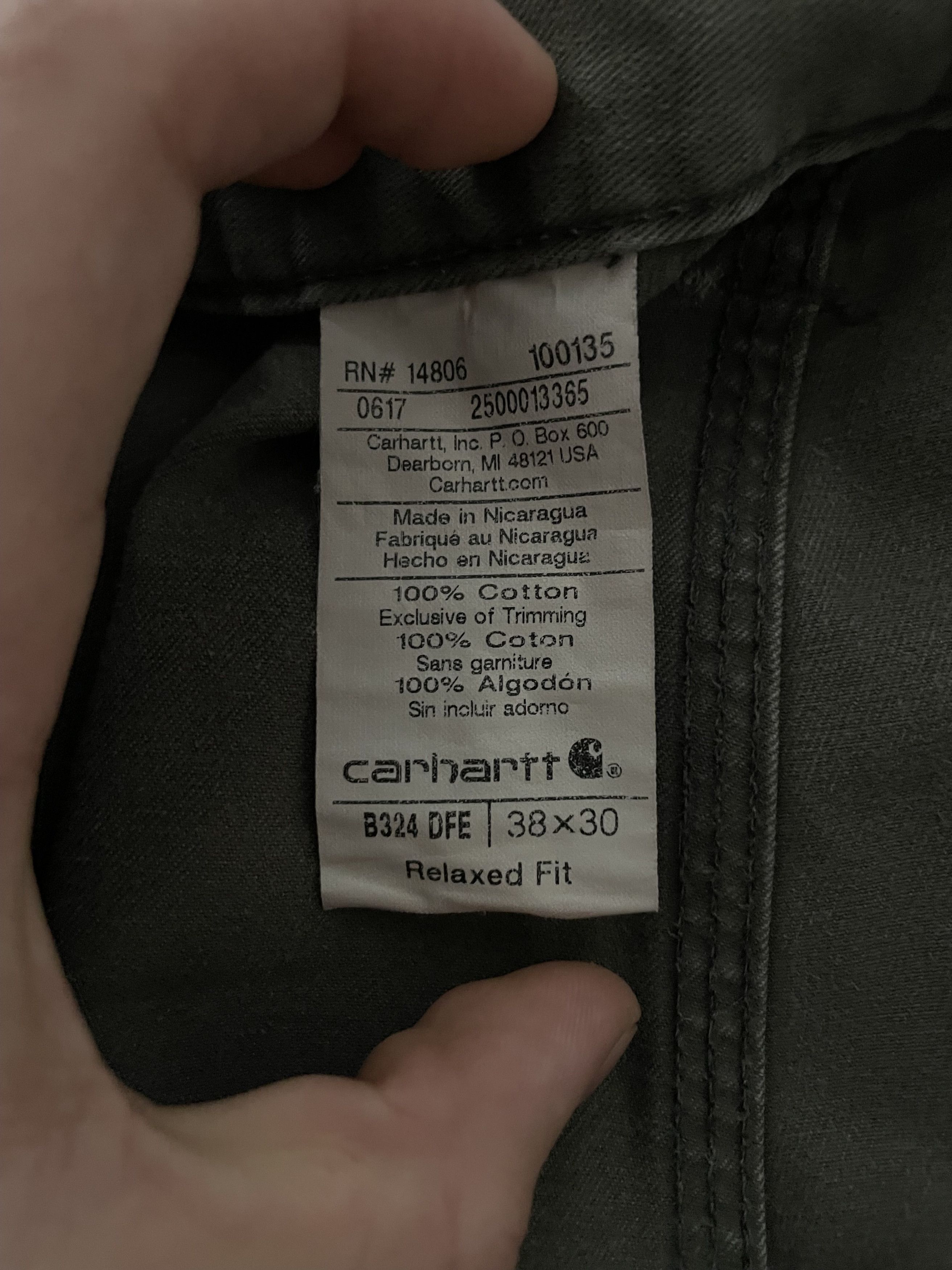 Carhartt CARHARTT 'RELAXED FIT' PANTS Size US 38 / EU 54 - 3 Thumbnail