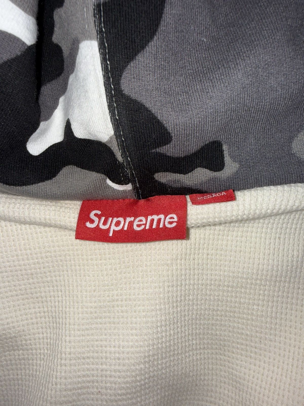 Supreme Supreme Arc Thermal Lined Zip Up Hooded Sweatshirt Size US L / EU 52-54 / 3 - 3 Thumbnail