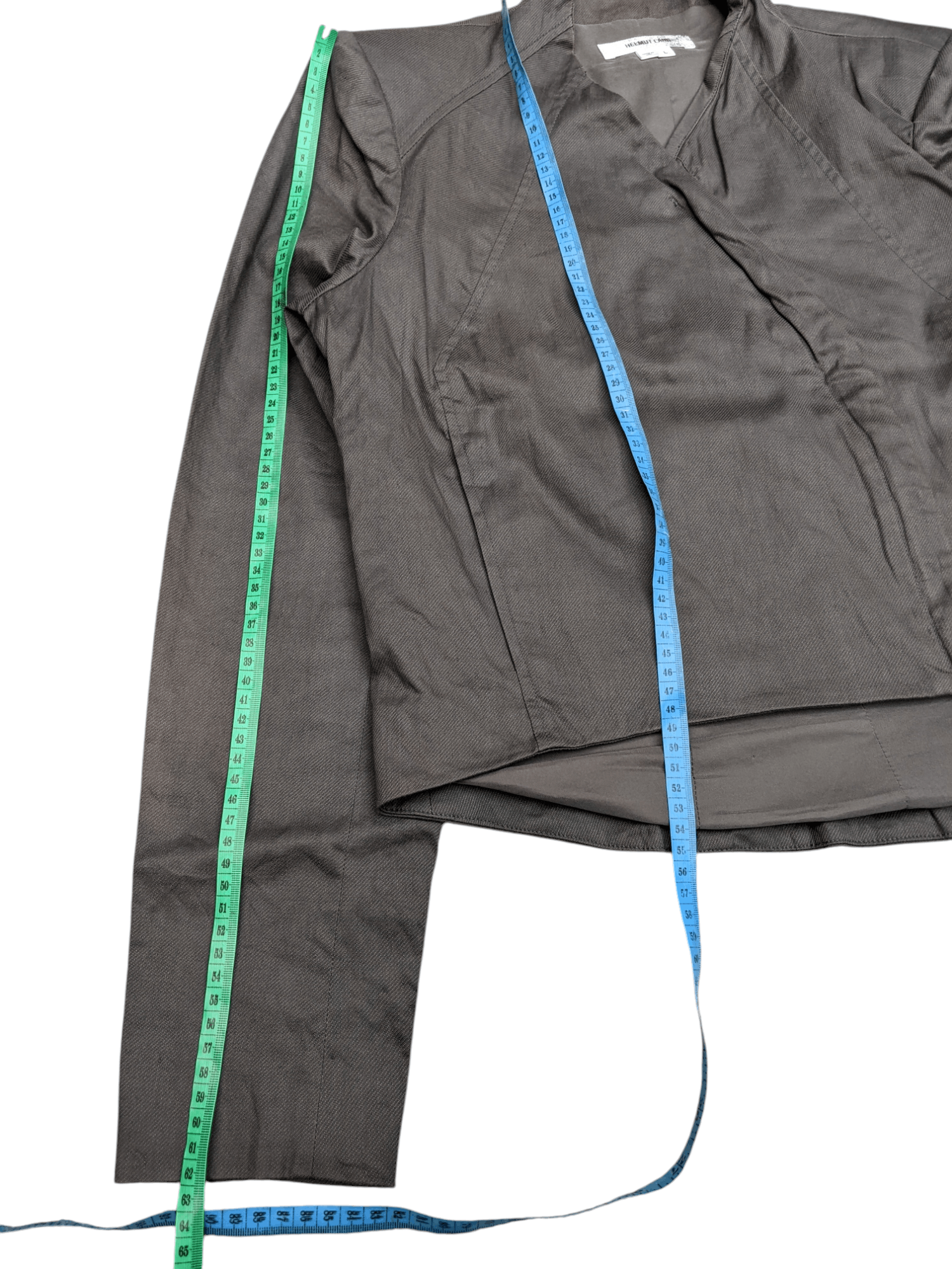 Helmut Lang Helmut Lang Asymmetric Zip Jacket Size L / US 10 / IT 46 - 11 Thumbnail