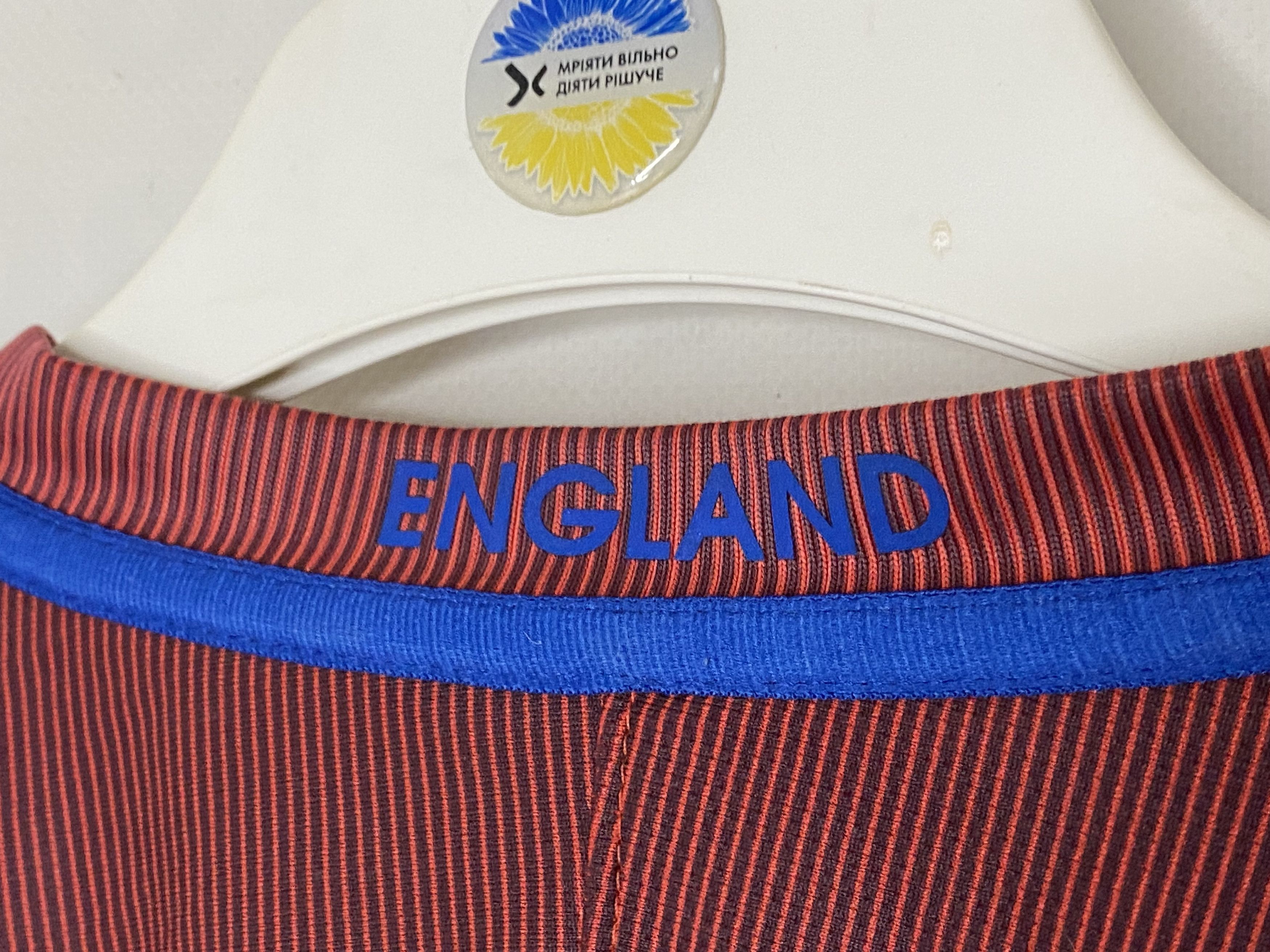 Chelsea Soccer × Nike ENGLAND TEAM 2017 2018 AWAY FOOTBALL SHIRT SOCCER JERSEY Size US L / EU 52-54 / 3 - 3 Thumbnail