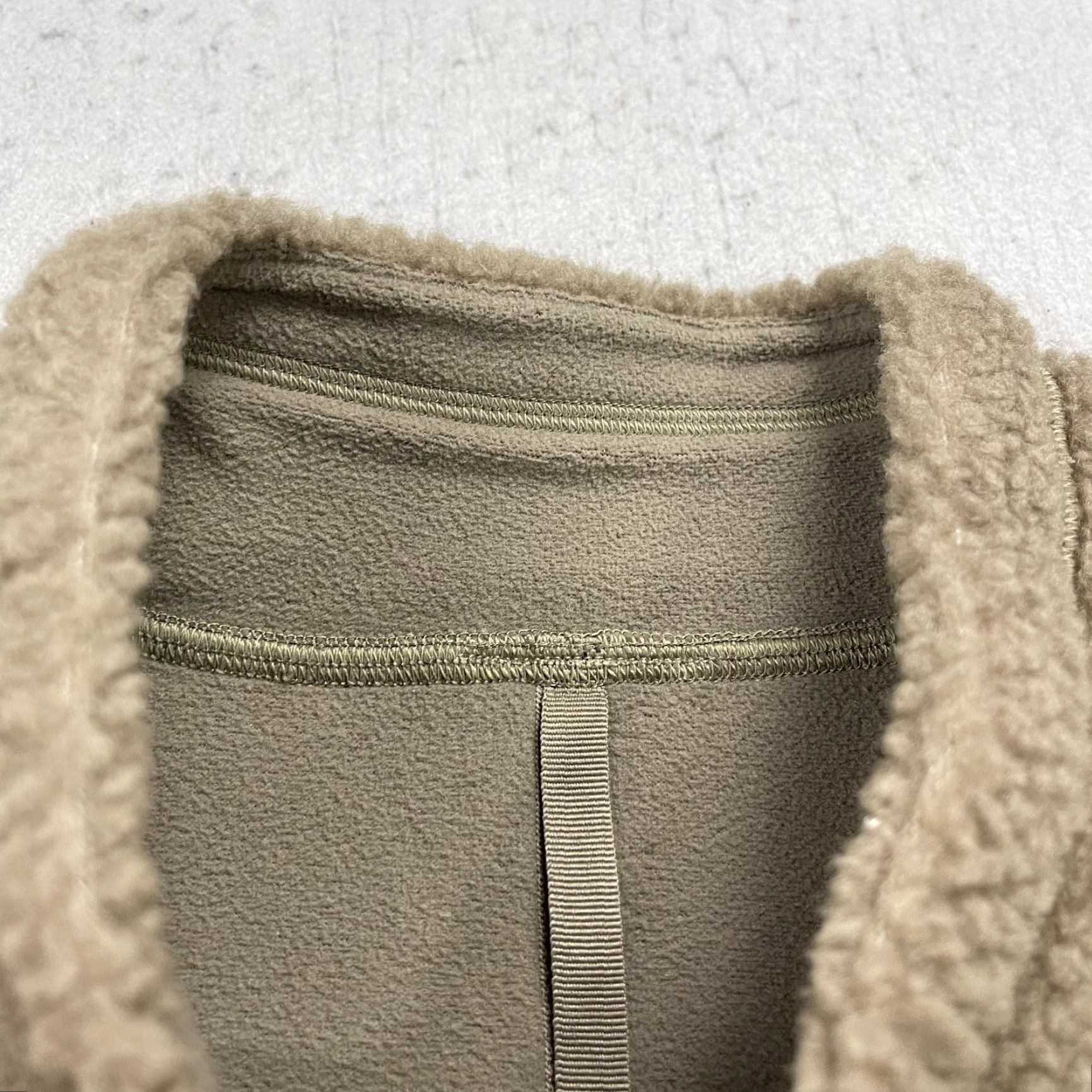 Lululemon Lululemon Vest Mens XL Brown Full Zip Fleece Outdoor Hiking Bomber Jacket 90s? Size US XL / EU 56 / 4 - 3 Thumbnail