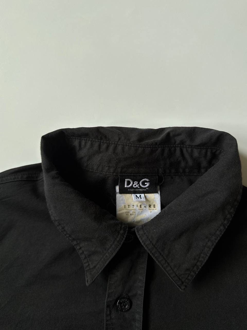 Dolce & Gabbana Dolce & Gabbana Luxury Black Shirt Size M Size US M / EU 48-50 / 2 - 3 Thumbnail