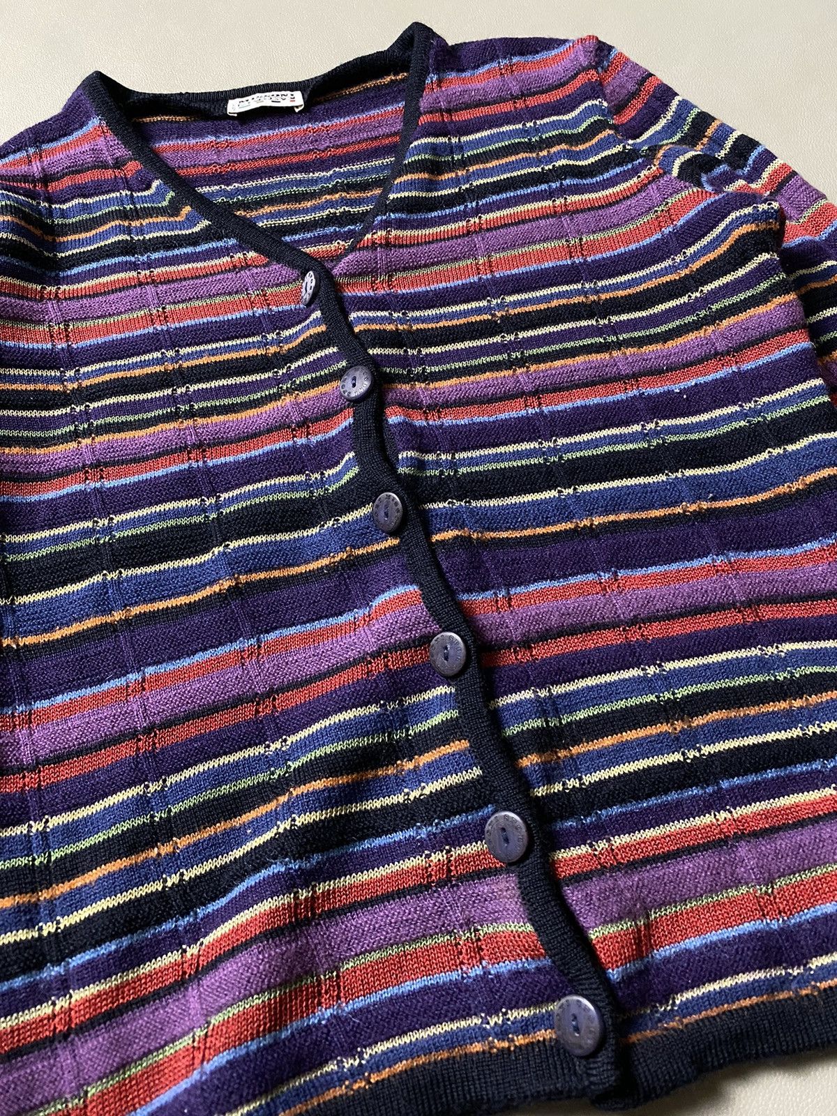 Missoni × Vintage Missoni Sport Knit Cardigan Size M / US 6-8 / IT 42-44 - 3 Thumbnail