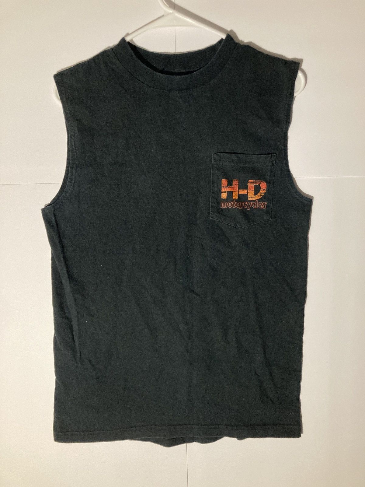 Harley Davidson × Vintage Vintage Harley Davidson Bahamas Sleevless Shirt Size US M / EU 48-50 / 2 - 2 Thumbnail