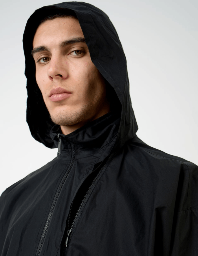 Marcelo Burlon MARCELO BURLON LOGO TECH COTT HOOD TRACK BLACK WHITE - S Size US S / EU 44-46 / 1 - 5 Thumbnail