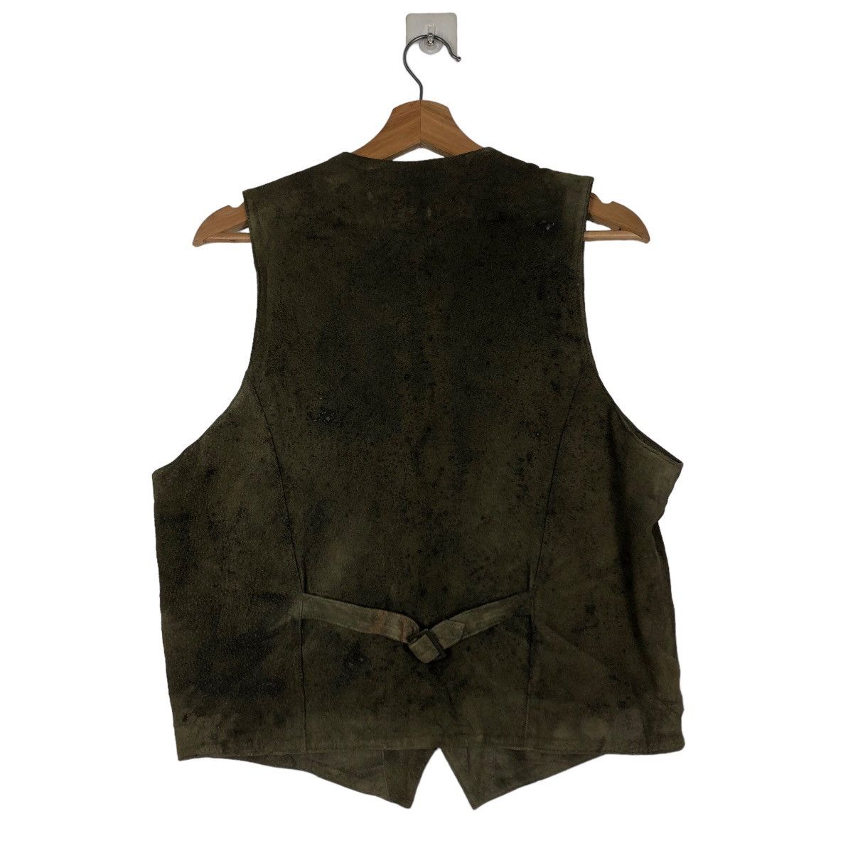 Genuine Leather 🔥Vintage Hammer Genuine Leather Utility Vest Waist Coats Size US M / EU 48-50 / 2 - 8 Thumbnail