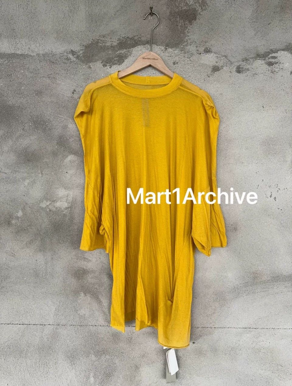 Rick Owens Rick Owens 23SS EDFU Devil's Shoulder Tee | Grailed