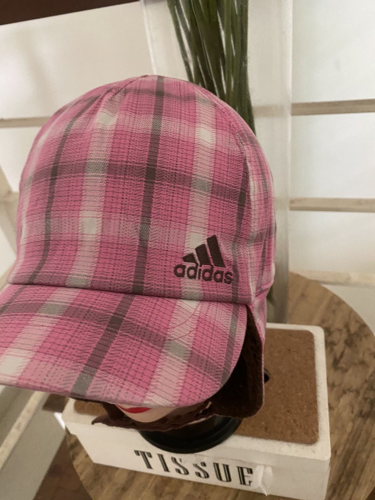 Adidas Vintage Adidas Hat design rare Size ONE SIZE - 7 Thumbnail