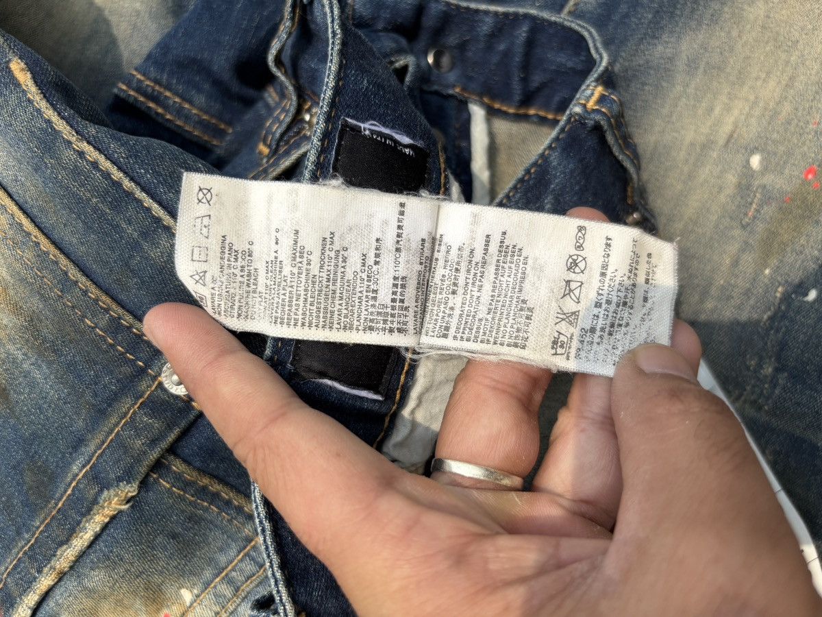 Dsquared2 Vintage DSQUARED2 Paint Splater slim jean Size US 32 / EU 48 - 18 Thumbnail